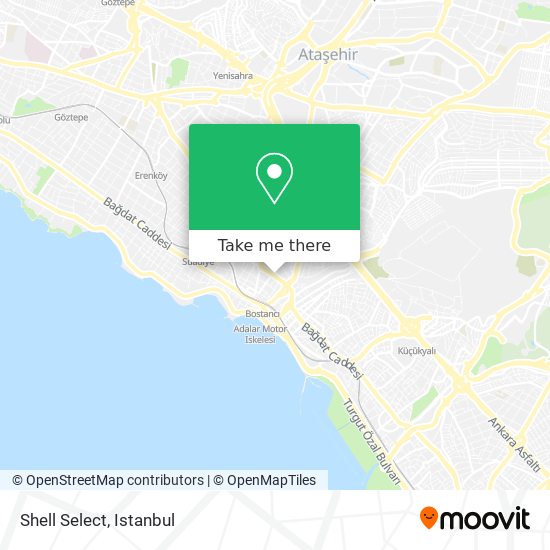 Shell Select map