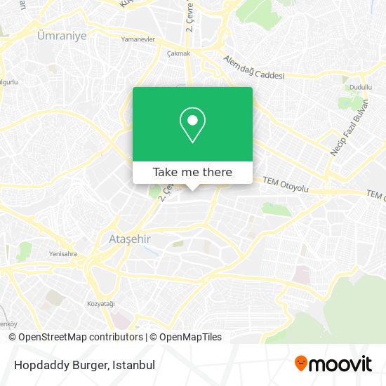 Hopdaddy Burger map