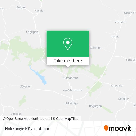 Hakkaniye Köyü map