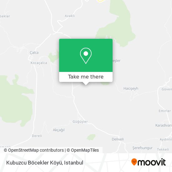 Kubuzcu Böcekler Köyü map