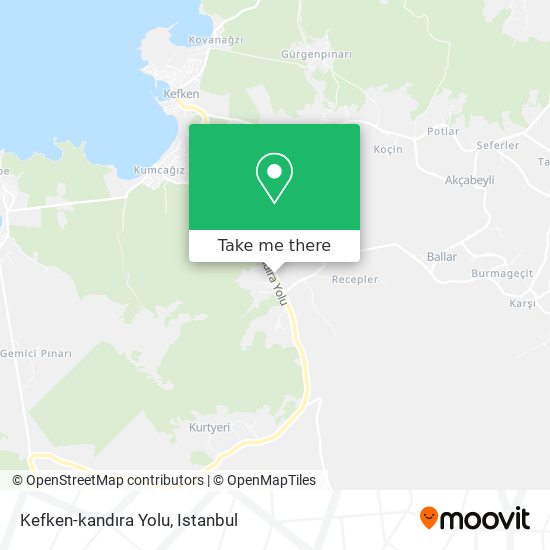 Kefken-kandıra Yolu map