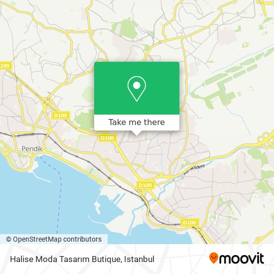 Halise Moda Tasarım Butique map