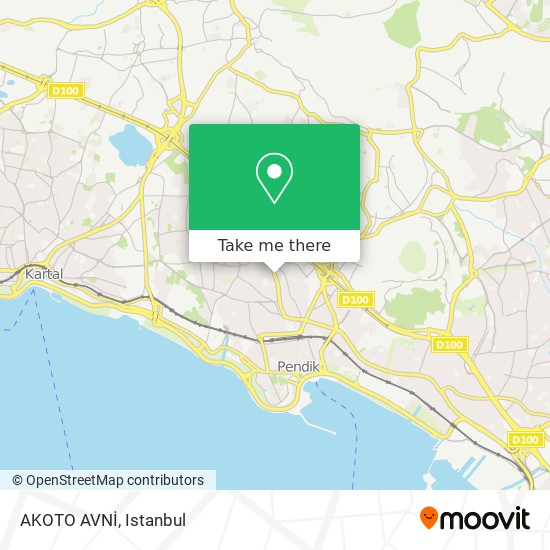 AKOTO AVNİ map