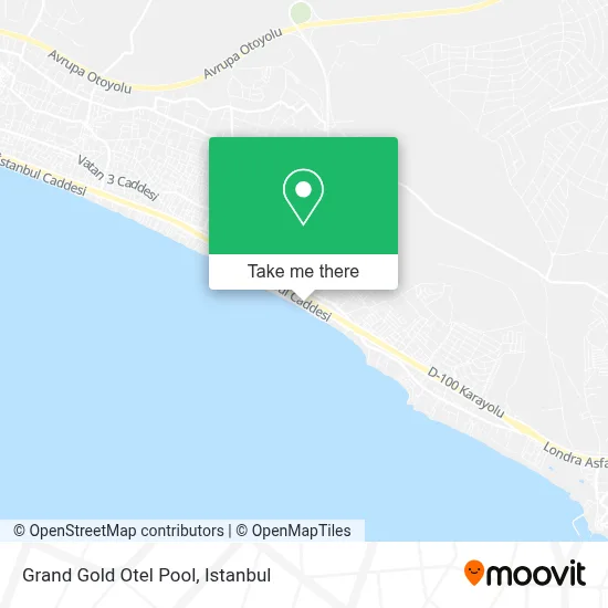 Grand Gold Otel Pool map