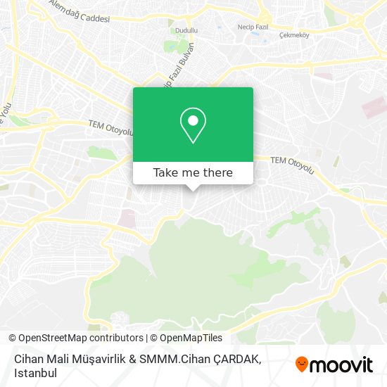 Cihan Mali Müşavirlik & SMMM.Cihan ÇARDAK map