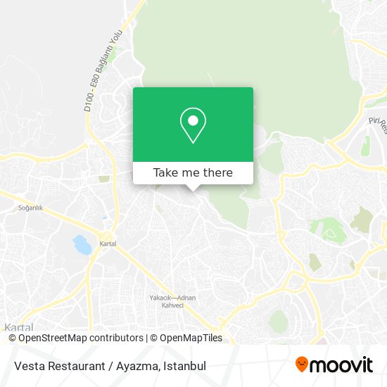 Vesta Restaurant / Ayazma map
