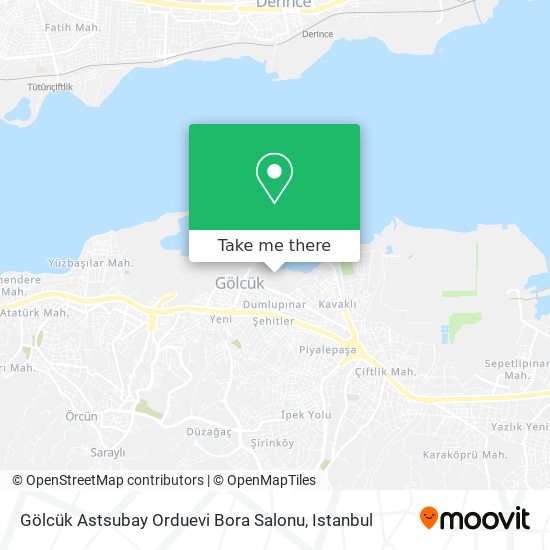 Gölcük Astsubay Orduevi Bora Salonu map