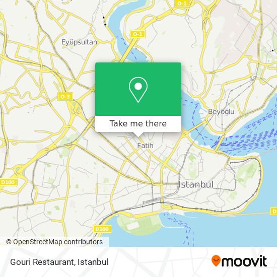 Gouri Restaurant map