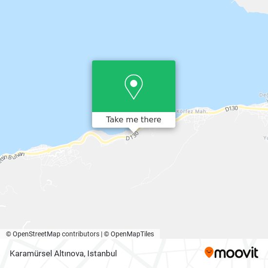 Karamürsel Altınova map