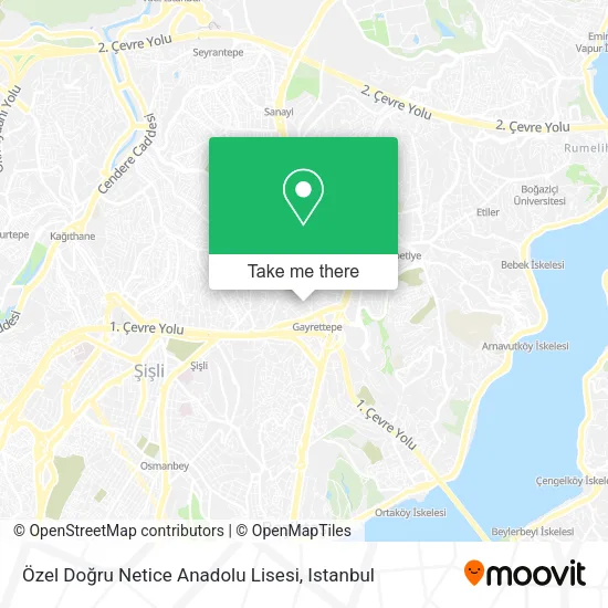 Özel Doğru Netice Anadolu Lisesi map