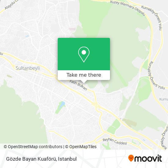 Gözde Bayan Kuaförü map