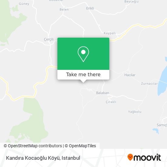 Kandıra Kocaoğlu Köyü map