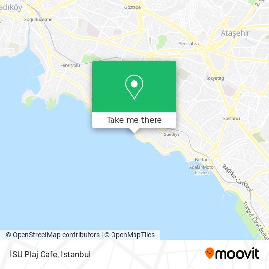 İSU Plaj Cafe map