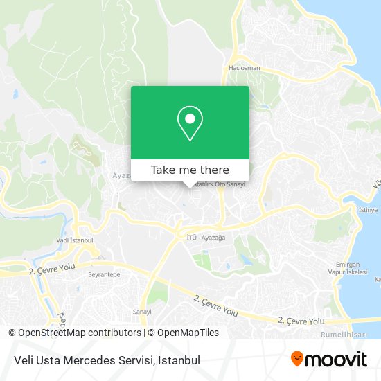 Veli Usta Mercedes Servisi map