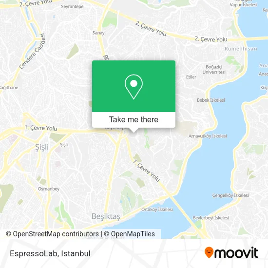 EspressoLab map