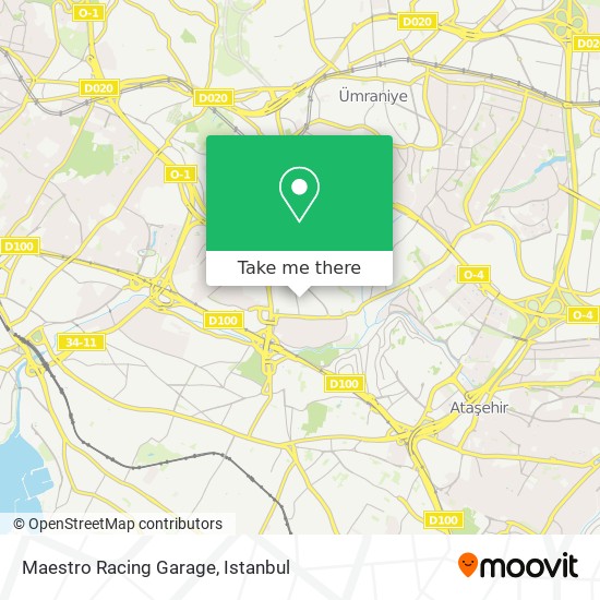 Maestro Racing Garage map