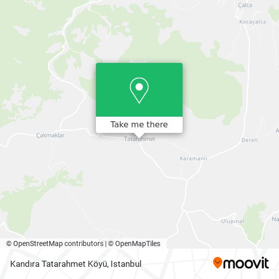 Kandıra Tatarahmet Köyü map