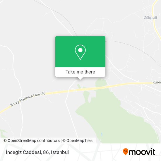 İnceğiz Caddesi, 86 map
