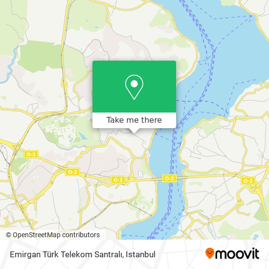 Emirgan Türk Telekom Santralı map