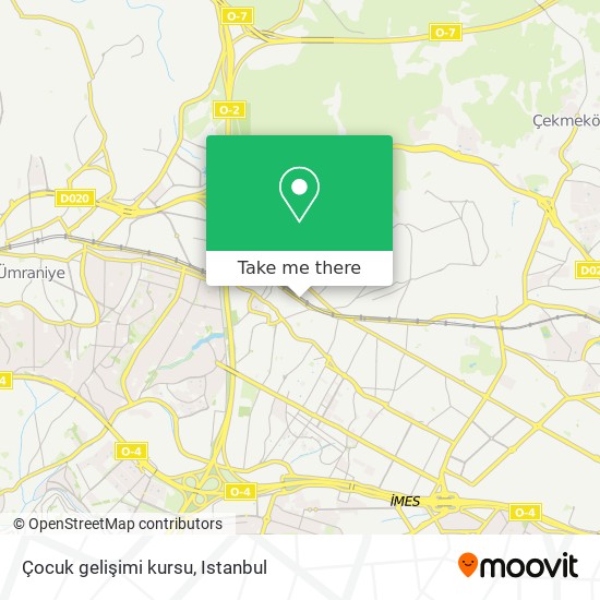 Çocuk gelişimi kursu map