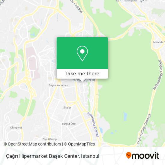 Çağrı Hipermarket Başak Center map