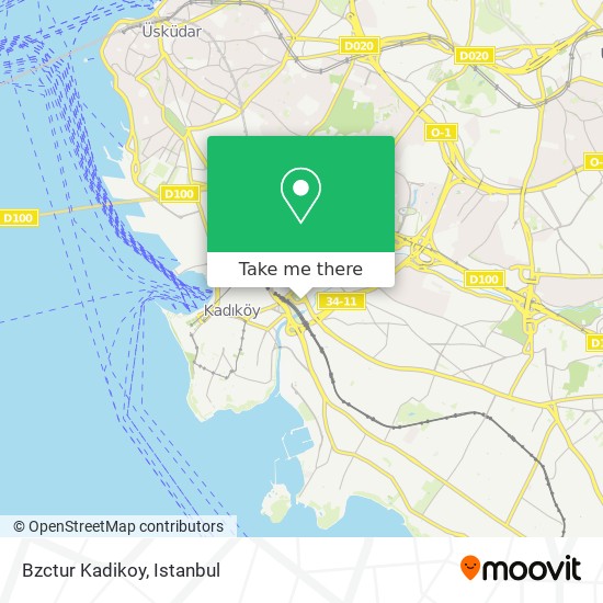 Bzctur Kadikoy map