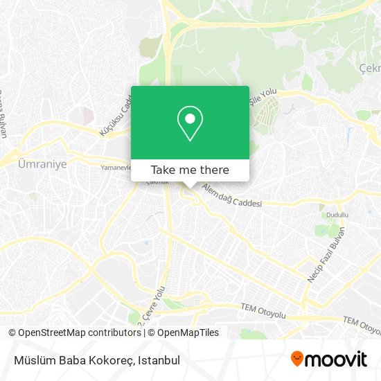 Müslüm Baba Kokoreç map