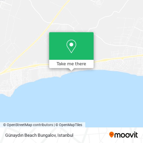 Günaydın Beach Bungalov map