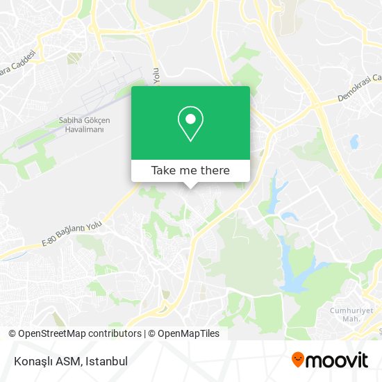 Konaşlı ASM map