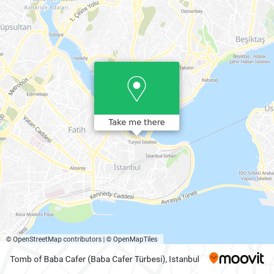 Tomb of Baba Cafer (Baba Cafer Türbesi) map