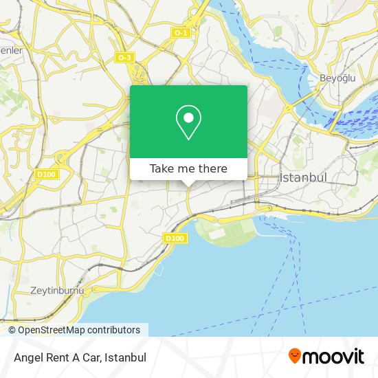 Angel Rent A Car map