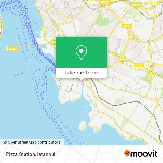 Pizza Station map