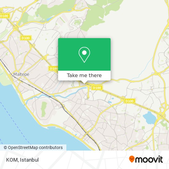 KOM map