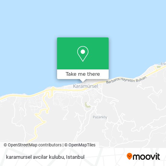karamursel avcilar kulubu map