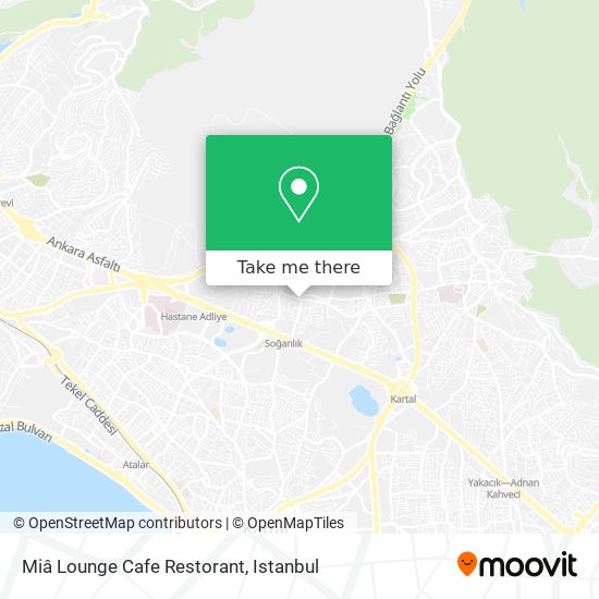 Miâ Lounge Cafe Restorant map