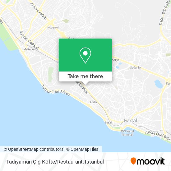 Tadıyaman Çiğ Köfte/Restaurant map