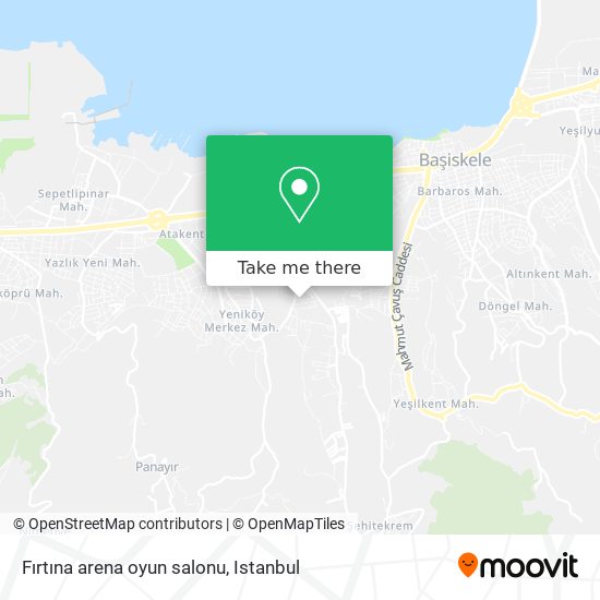 Fırtına arena oyun salonu map