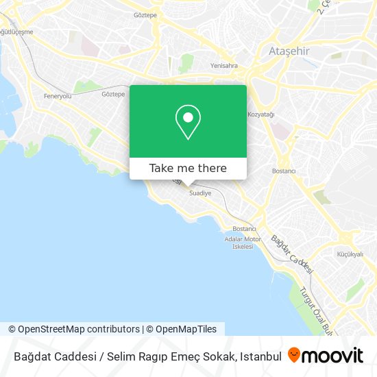 Bağdat Caddesi / Selim Ragıp Emeç Sokak map
