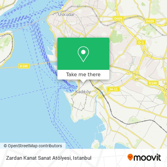 Zardan Kanat Sanat Atölyesi map