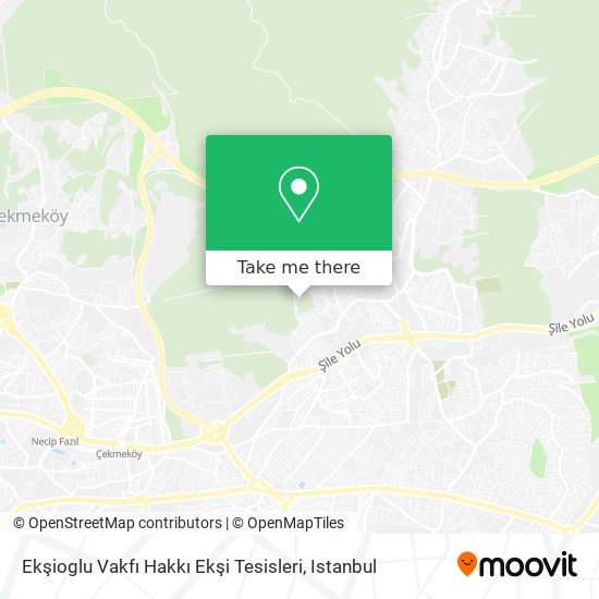 Ekşioglu Vakfı Hakkı Ekşi Tesisleri map
