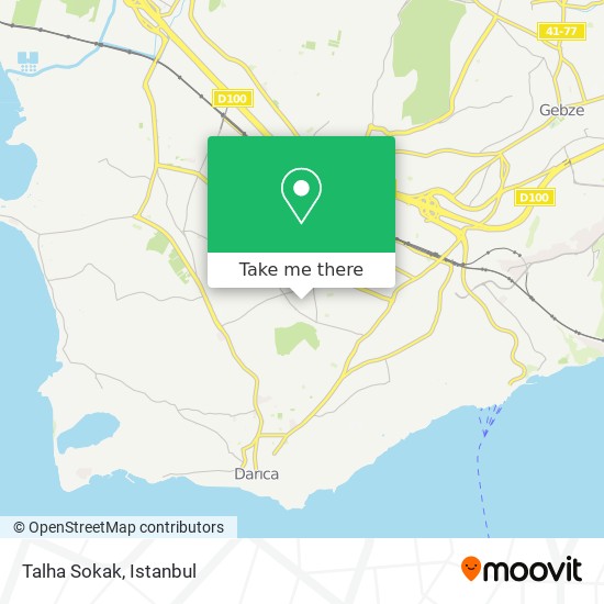 Talha Sokak map