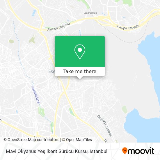 Mavi Okyanus Yeşilkent Sürücü Kursu map