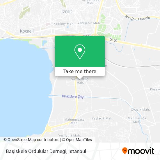 Başiskele Ordulular Derneği map