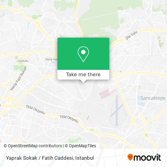 Yaprak Sokak / Fatih Caddesi map