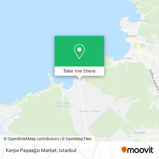 Kerpe Paşaağzı Market map