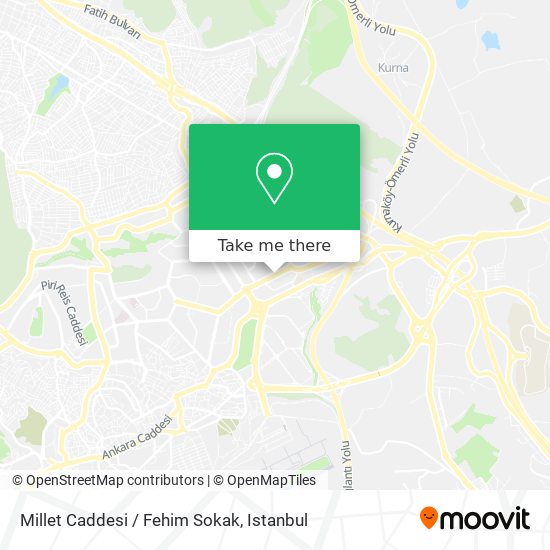 Millet Caddesi / Fehim Sokak map