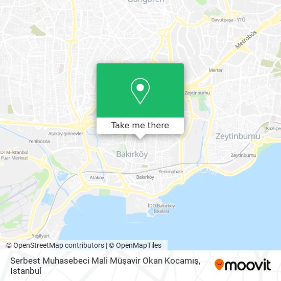 Serbest Muhasebeci Mali Müşavir Okan Kocamış map