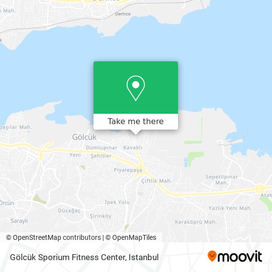 Gölcük Sporium Fitness Center map
