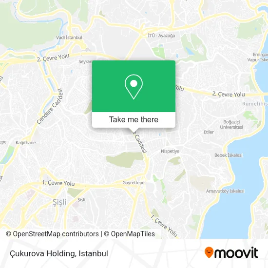 Çukurova Holding map