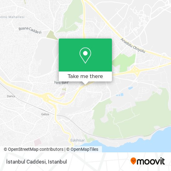 İstanbul Caddesi map